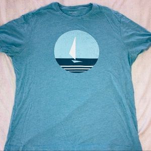 Banana Republic Blue Men’s XL Graphic Tee